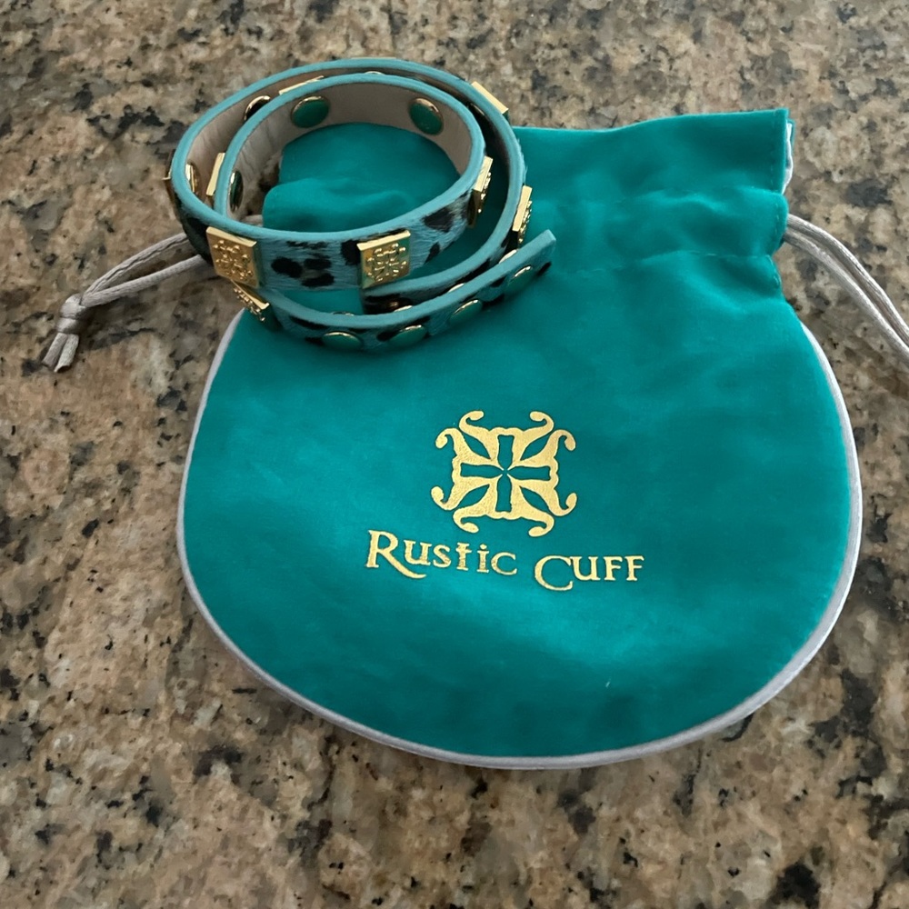 Rustic Cuff wrap bracelet